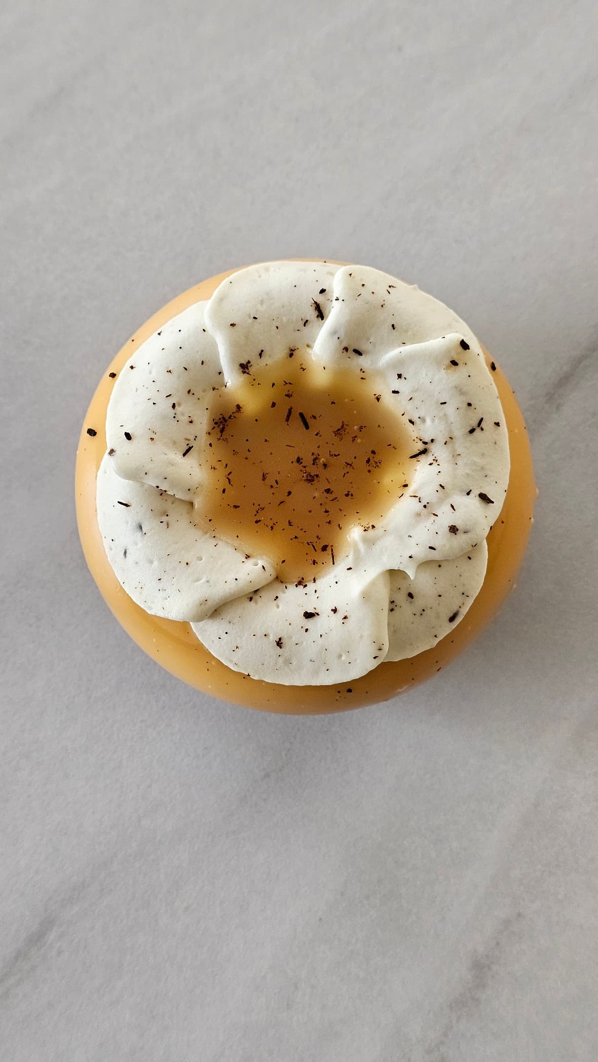 Entremet Vanille Tonka — La Seconde Part, pâtisserie artisanale au Havre — vue 2