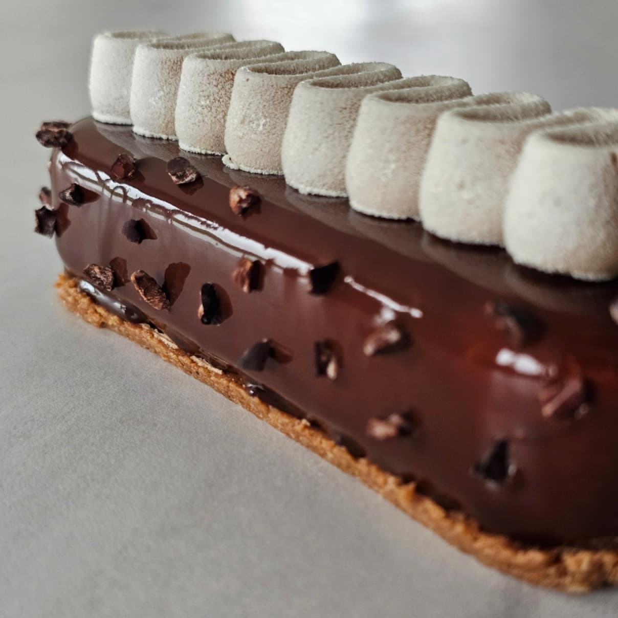 Finger Chocolat Noisette — La Seconde Part, pâtisserie artisanale au Havre — vue 2