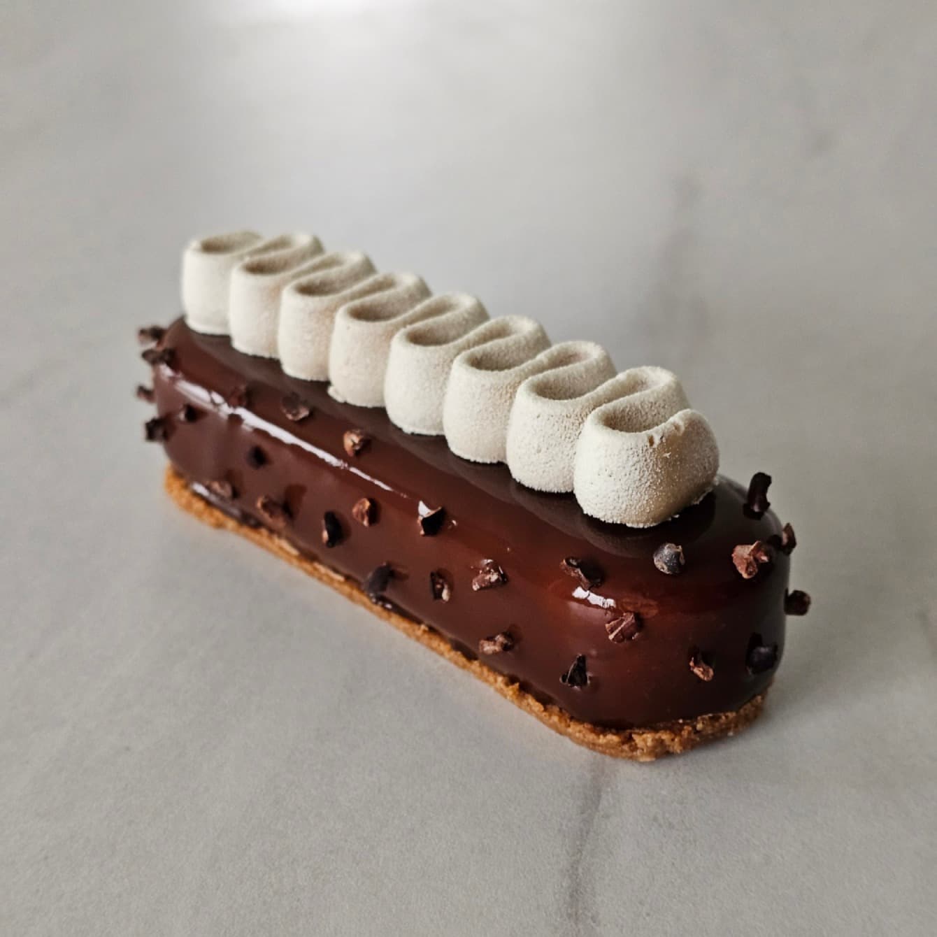 Finger Chocolat Noisette — La Seconde Part, pâtisserie artisanale au Havre — vue 3