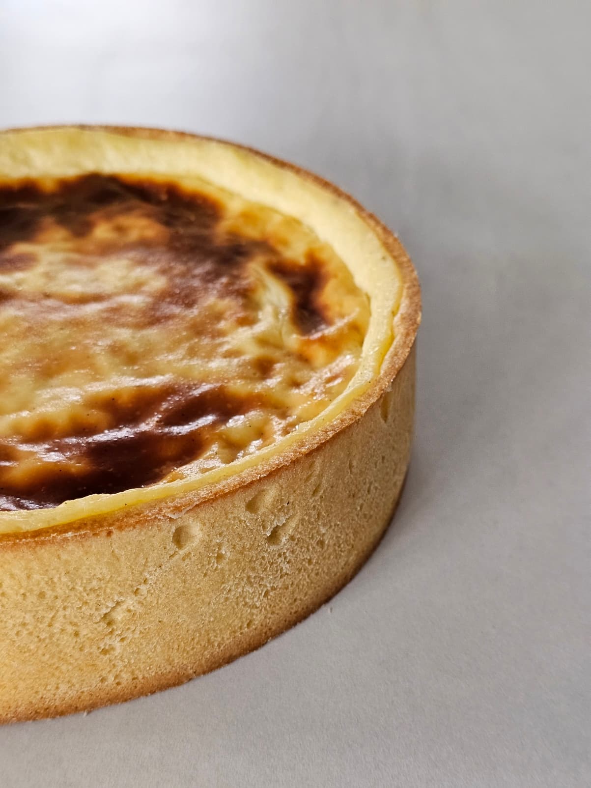 Flan à la vanille — La Seconde Part, pâtisserie artisanale au Havre — vue 2
