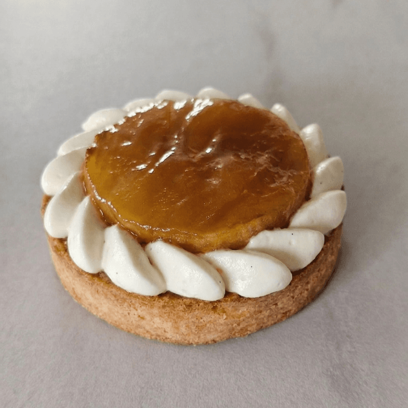 Tarte aux pommes — Pâtisserie La Seconde Part, Le Havre